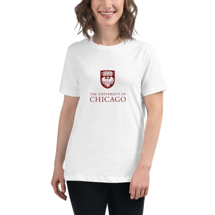 University of Chicago womens relaxed t-shirt