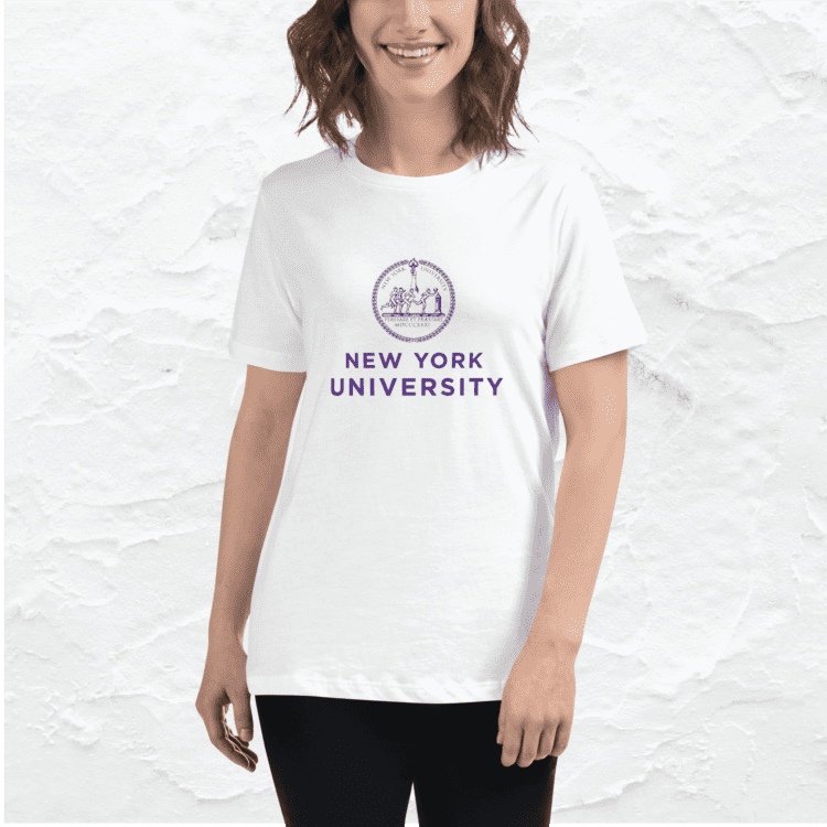 New York University Women's Relaxed T-Shirt