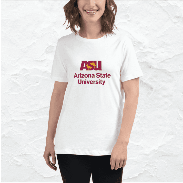 arizona state university Women's Relaxed T-Shirt