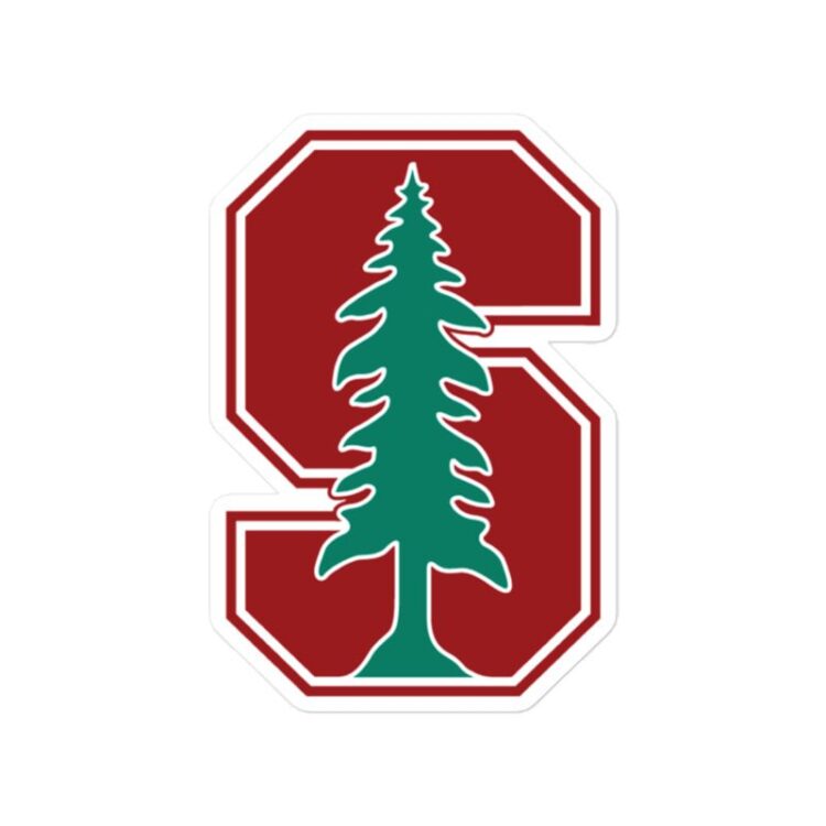 stanford university sticker