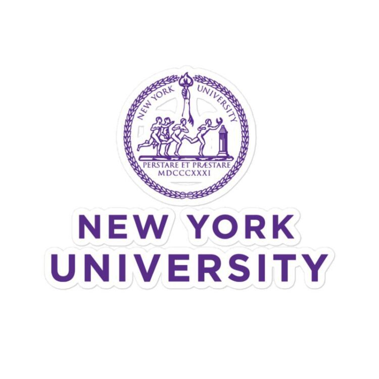 New York University Sticker