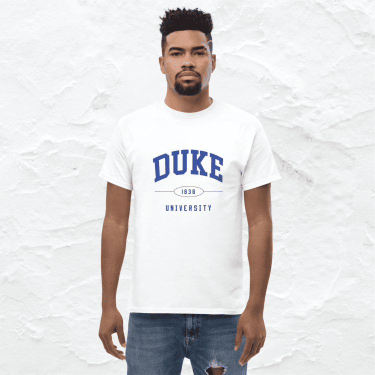 duke university cute men t shirt