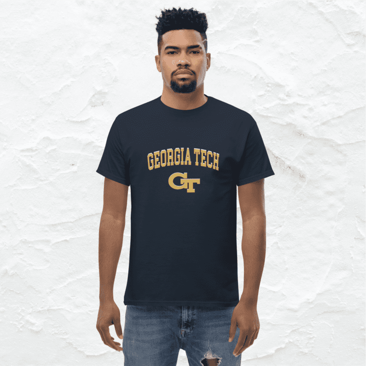 georgia tech logo cute t shirt