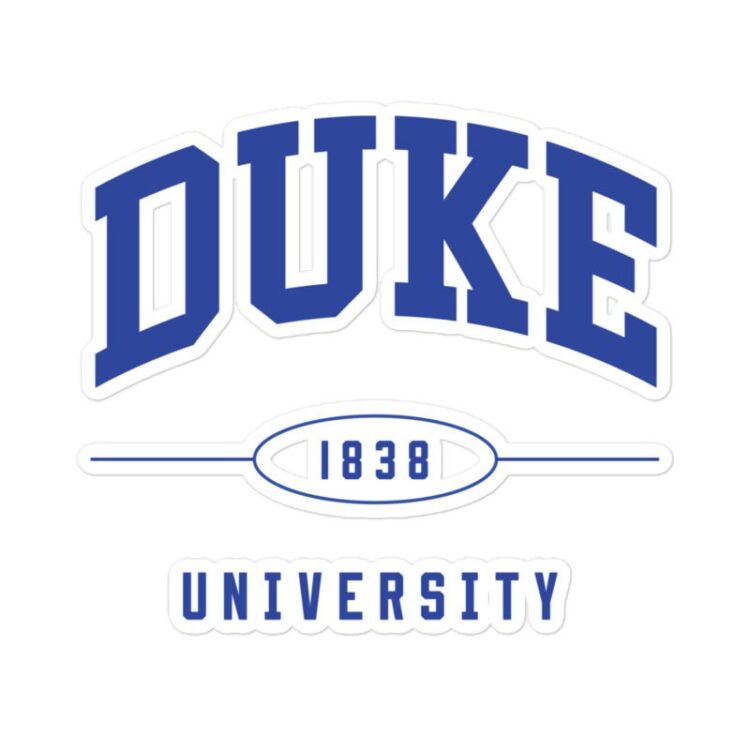 Duke University Cute Sticker