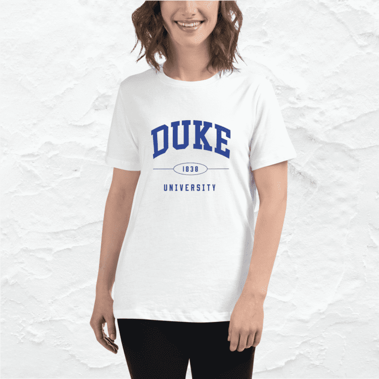 duke university women's t shirt