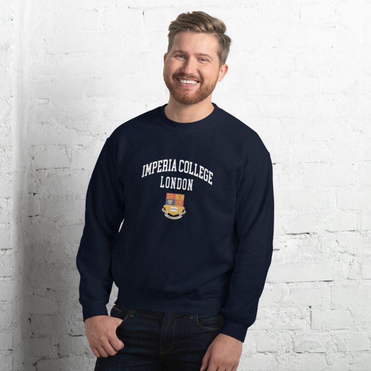 imperial college crew neck sweatshirt