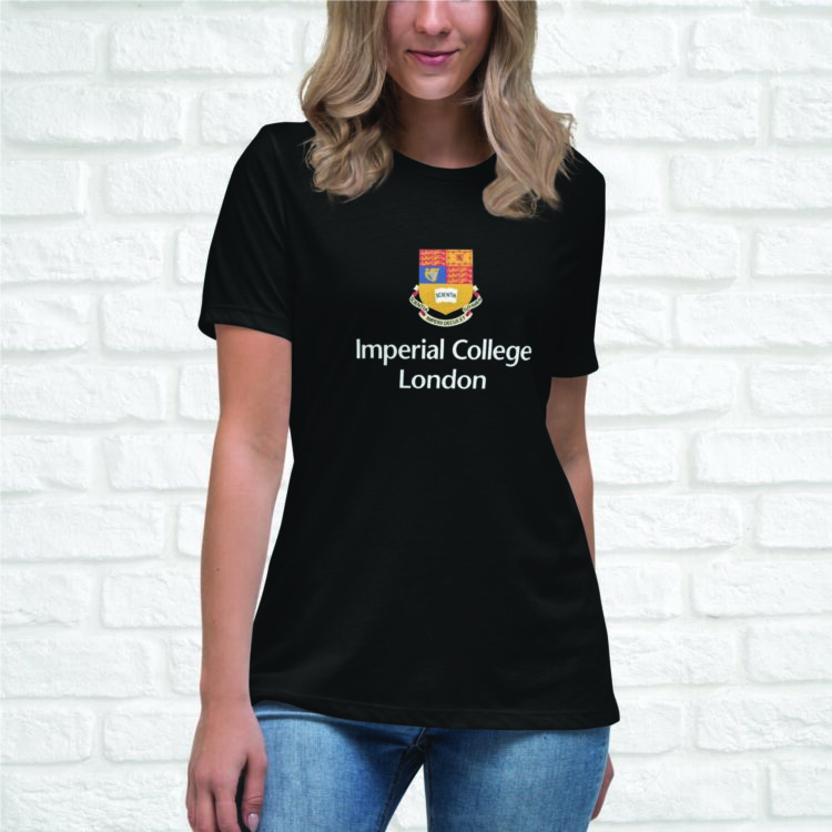 imperial college london women tee shirt