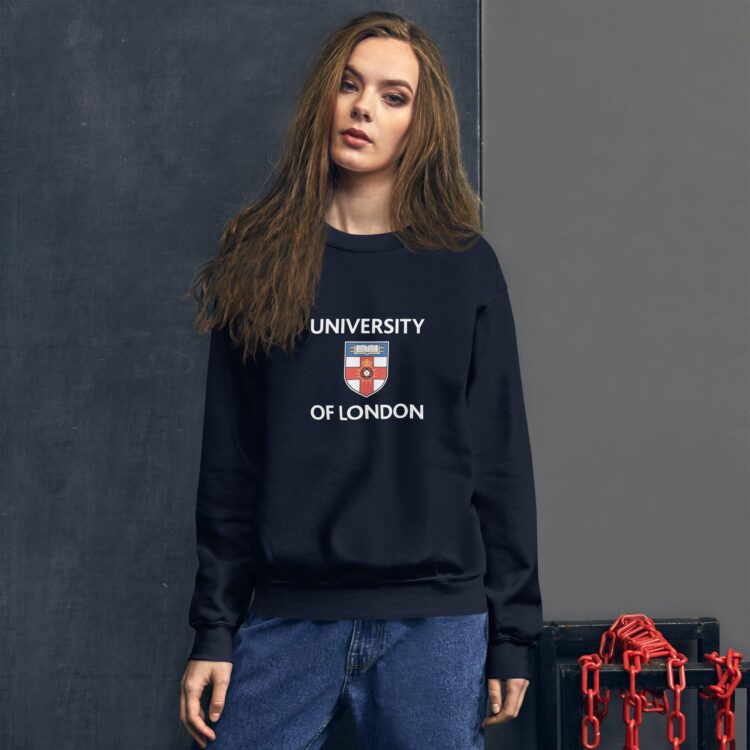 university of london crew neck sweatshirt