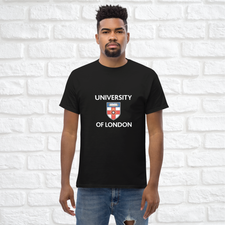 university of london logo tshirt