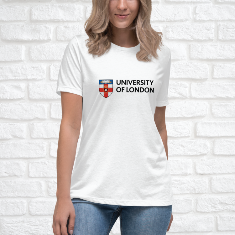 university of london women's tshirt