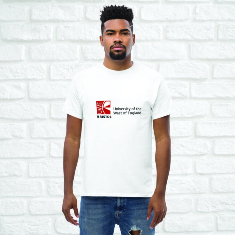 best university of the west of england uwe bristol t-shirt