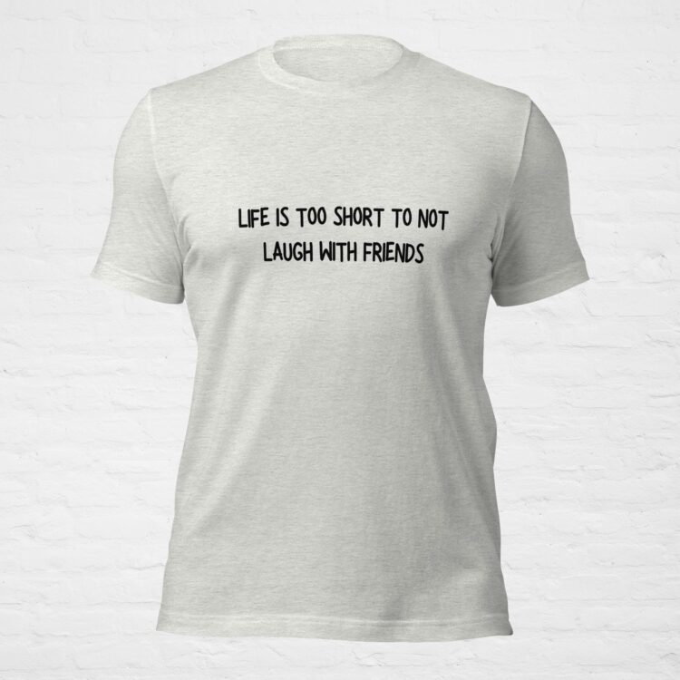 friends funny short captions unisex tshirt