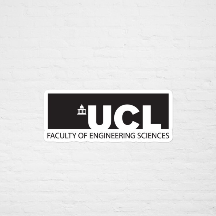 best UCL Engineering Sciences logo sticker