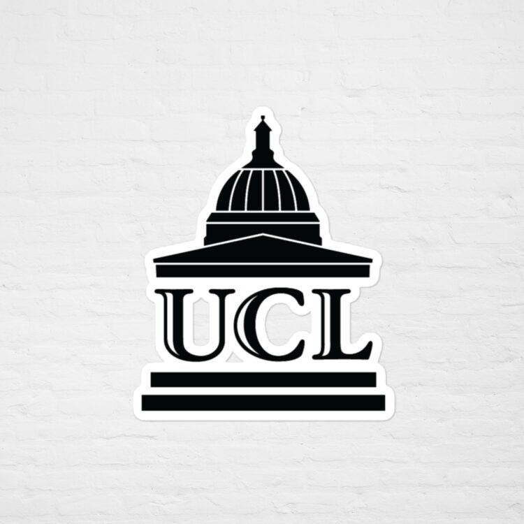 best university college london logo sticker