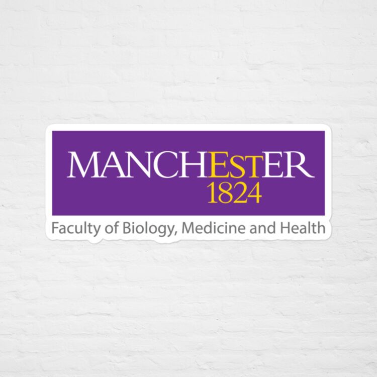 the university of manchester sticker