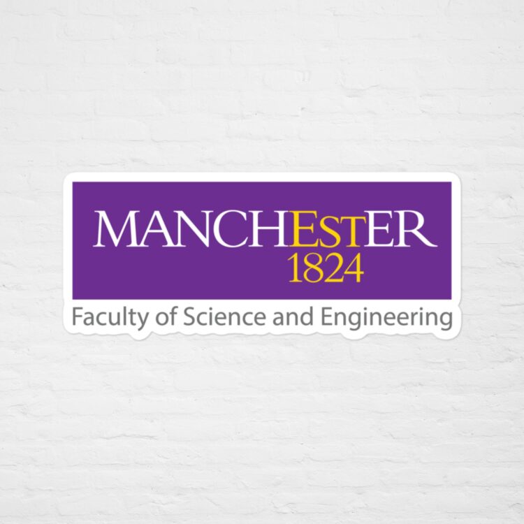 university of manchester faculty sticker