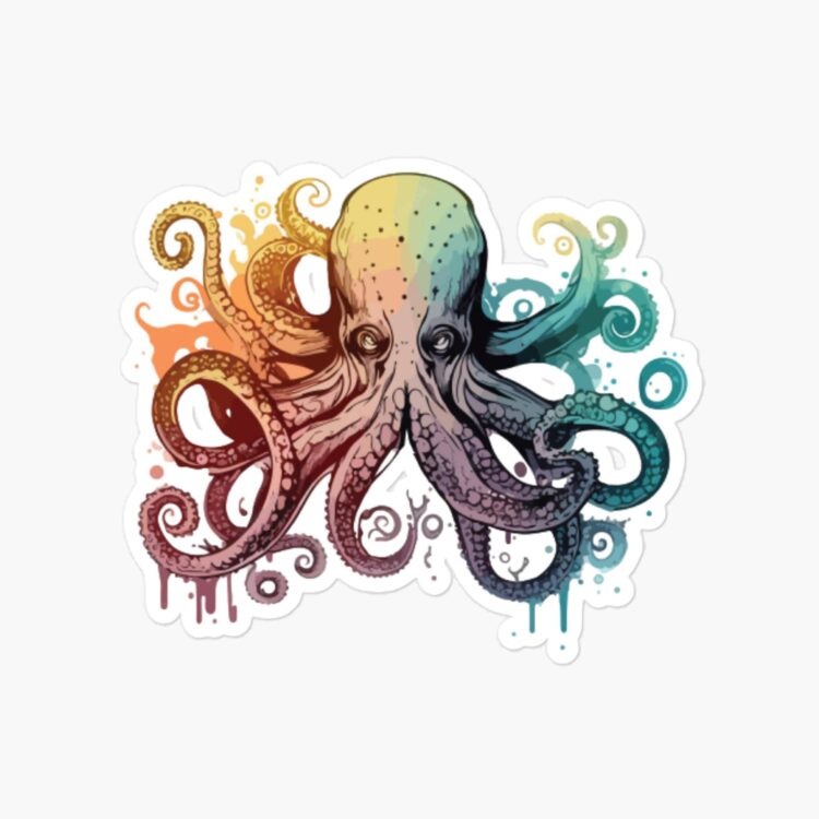 octopus sticker