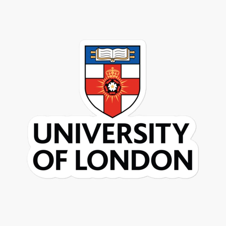 university of london best logo sticker