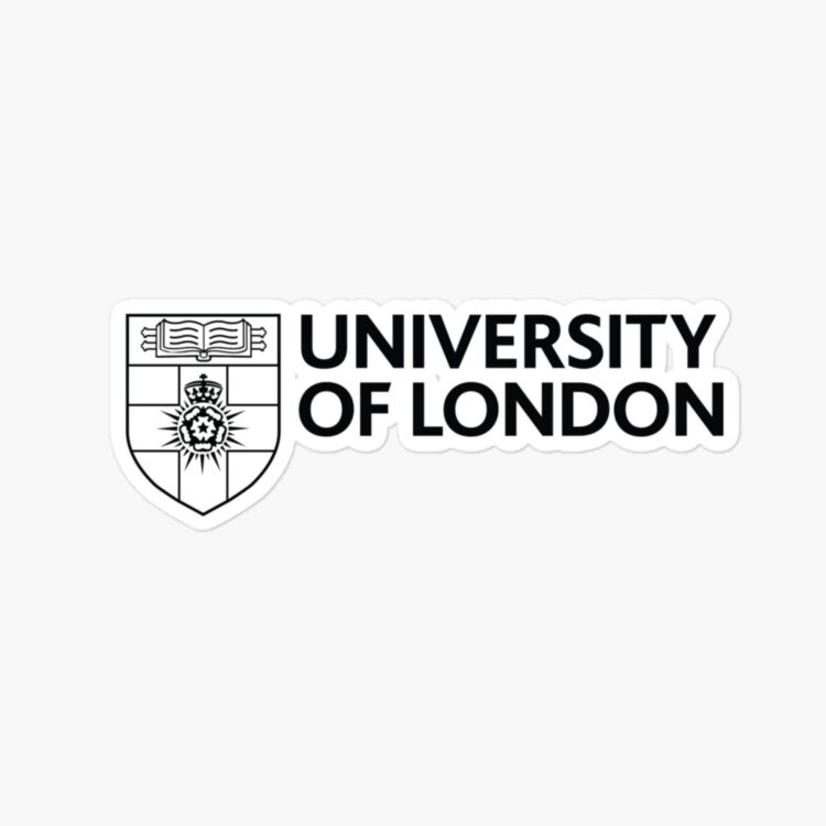 university of london best black sticker