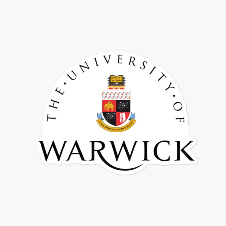 university of warwick laptop sticker