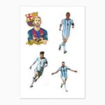 Lionel Messi Sticker, Best Cute Sticker Sheet