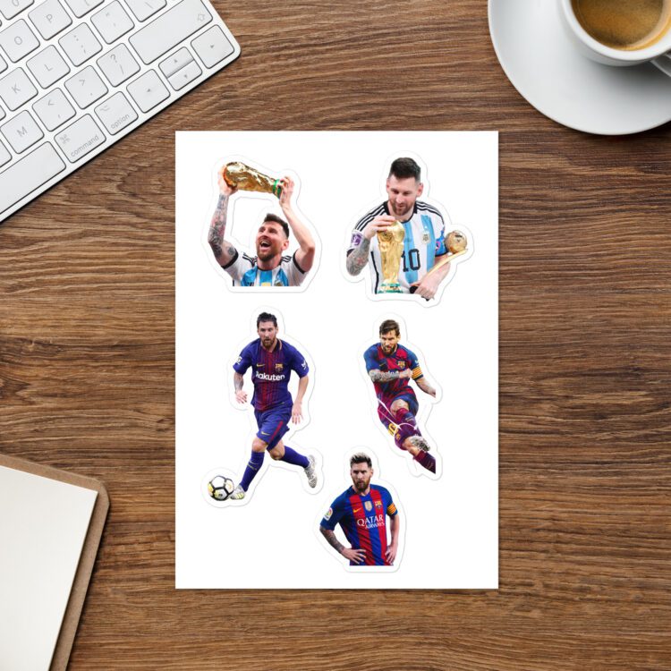 Lionel Messi Best Cute Football Sticker