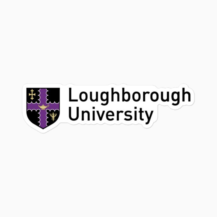 cute loughborough university student sticker