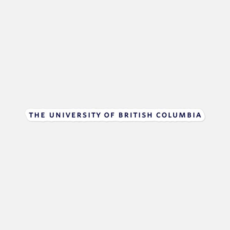 The University of British Columbia Sticker