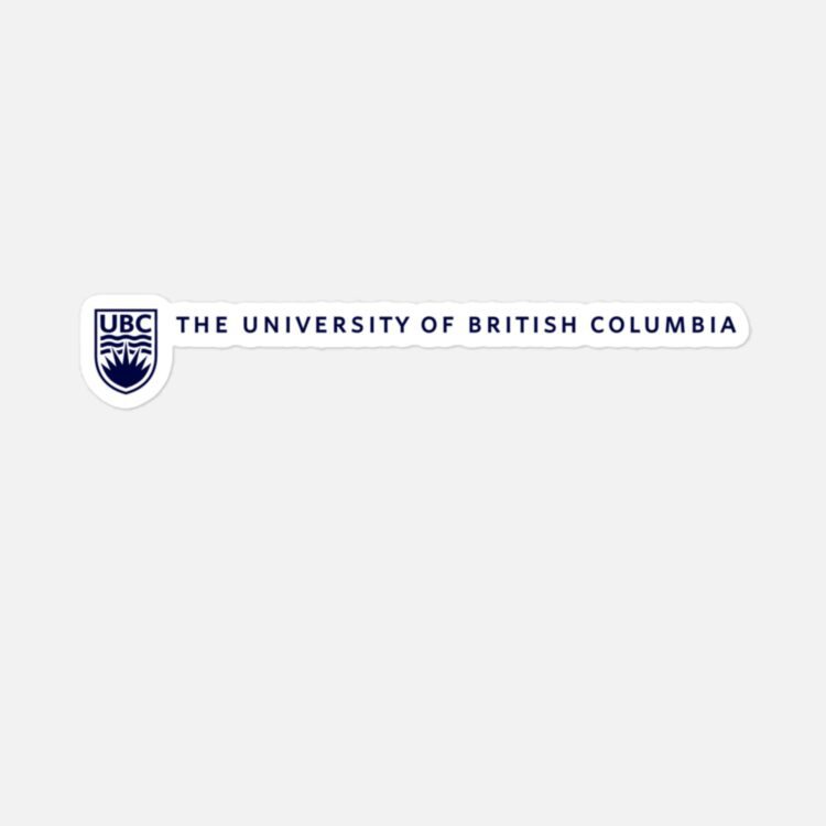 university of british columbia sticker