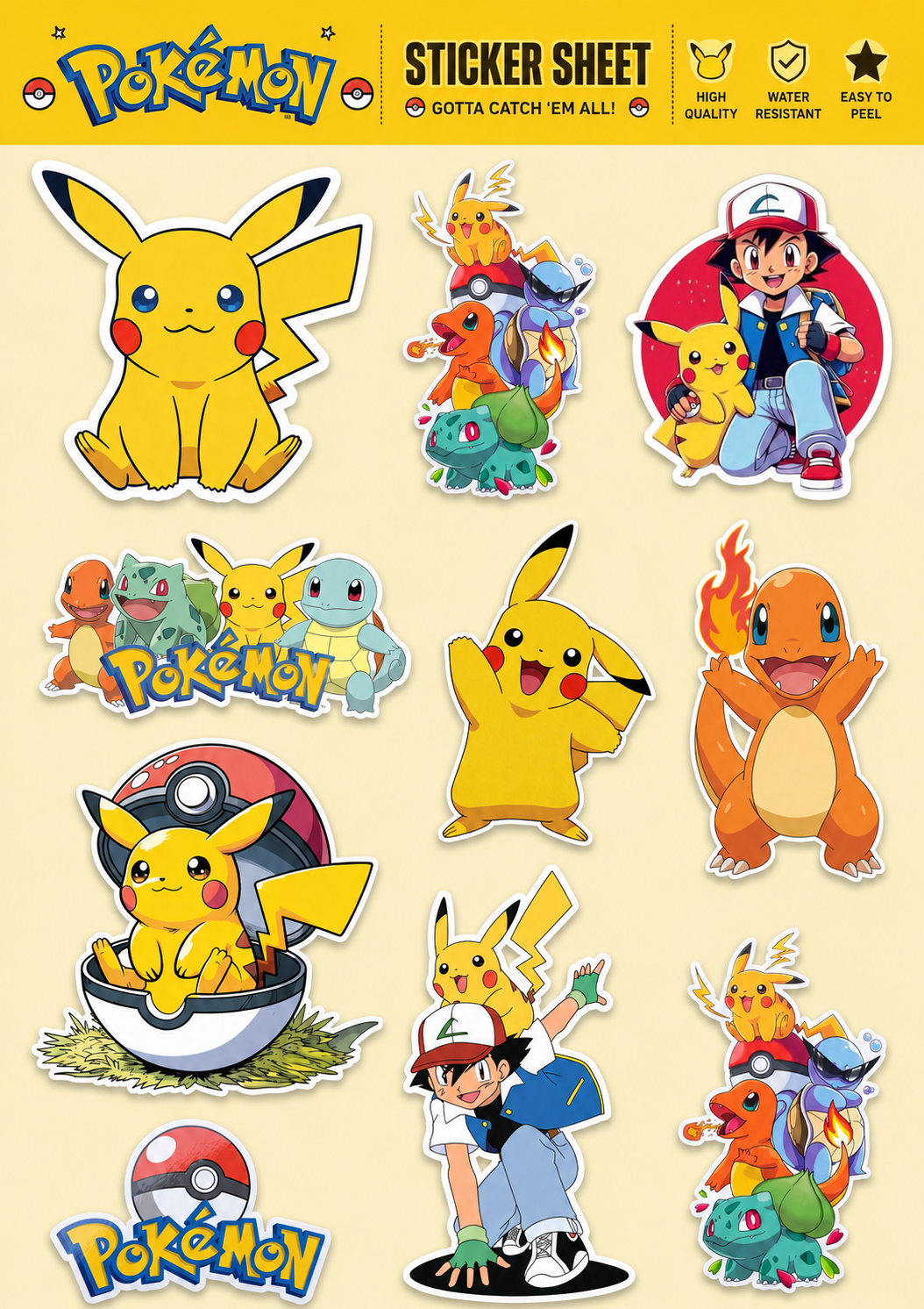 Pokémon Sticker